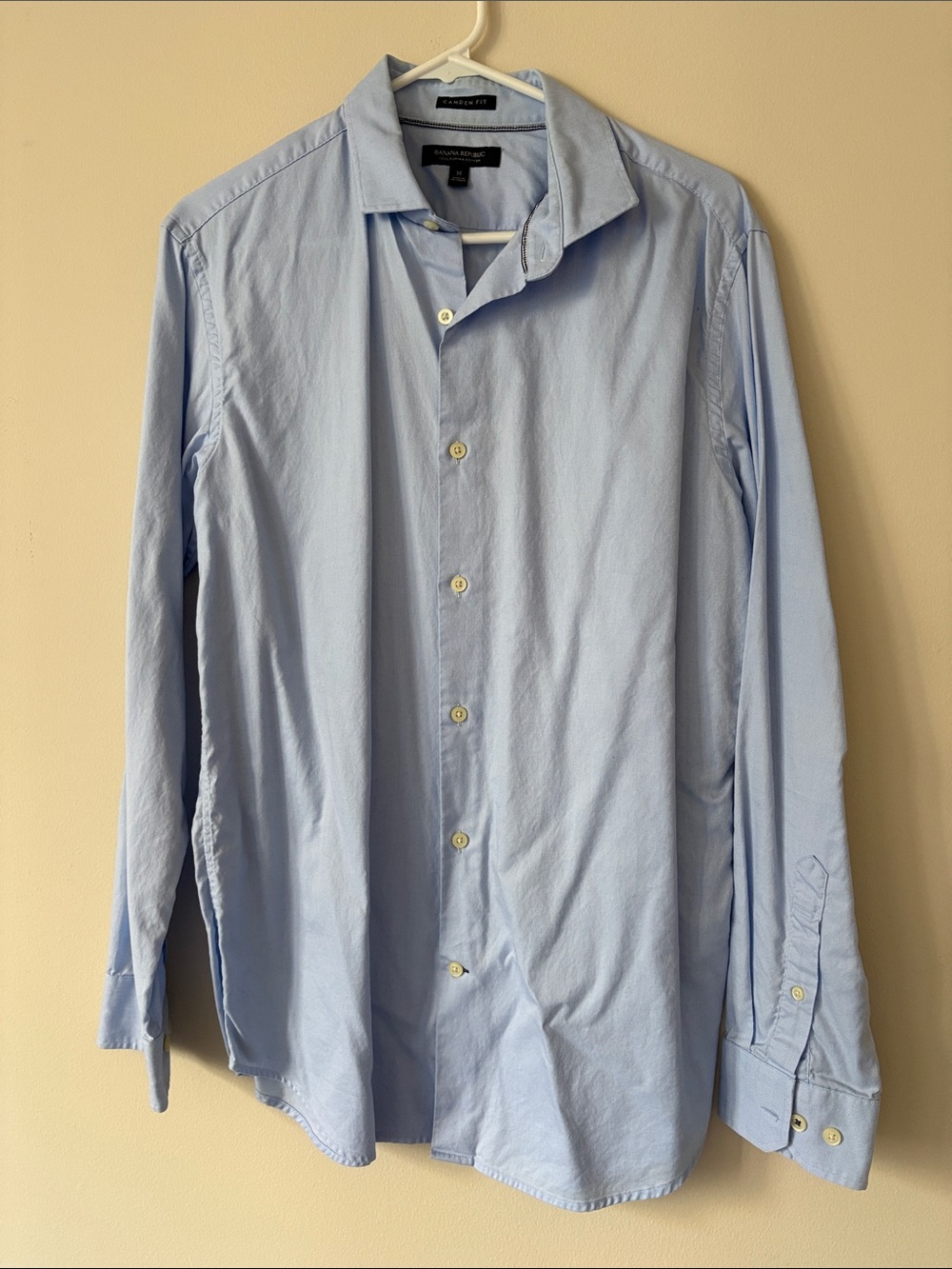 Banana Republic Light Blue Men's Cotton Dress Shirt